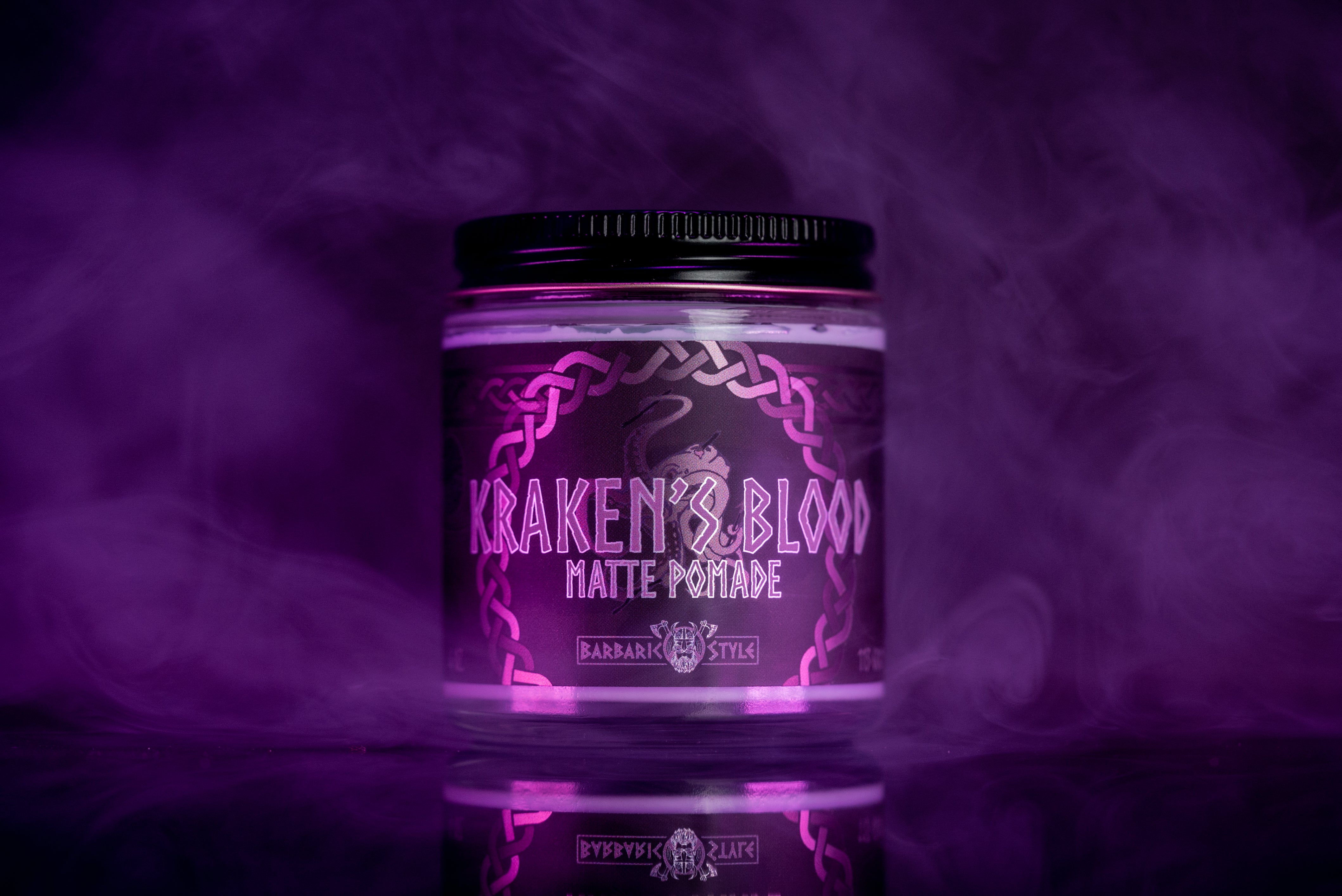 Kraken's Blood Matte Pomade | Barbaric Style