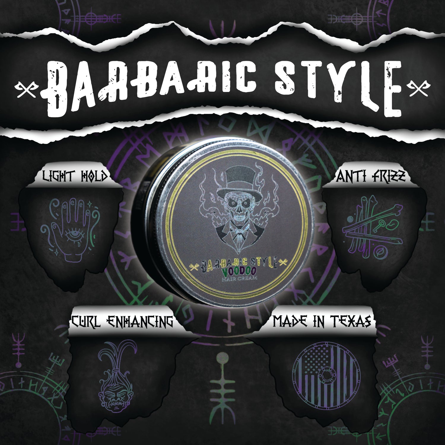 Voodoo Hair Cream | Barbaric Style